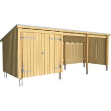 Nordic Garden Shed With Double Doors