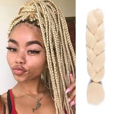 Slip the hair through the bobby pin so that it becomes separated into. Amazon Com Fashion Lady Jumbo Braiding Hair African Collection Braids Blonde Crochet Bulk Braiding Hair Jumbo Braids Crochet Hair Extension 57g Color 613 Beauty