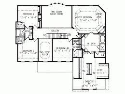 Colonial Style House Plan 5 Beds 4