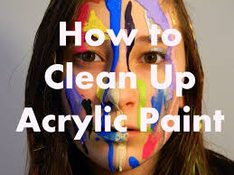 how to clean up acrylic paints feltmagnet