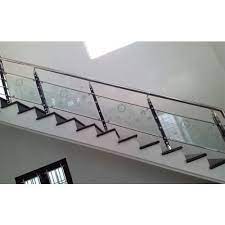 Ss Stairs Glass Railing At Rs 400