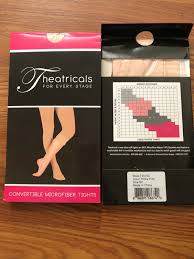 Theatricals Convertible Microfiber Tights Prina Pink Size Sc Style T5515c