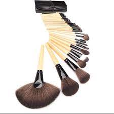 bella 24 piece set makeup brushes