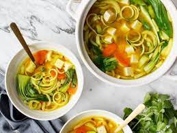 golden turmeric noodle miso soup recipe