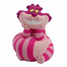 Cheshire Cat Leaning On His Tail Mini