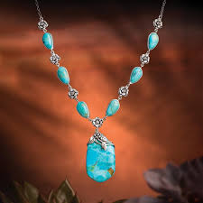 arizona turquoise trere necklace