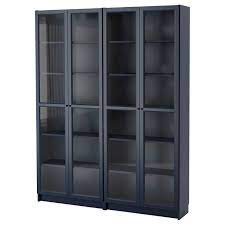 Ikea Bookcase With Glass Doors