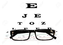 Eye Chart With Reading Glasses