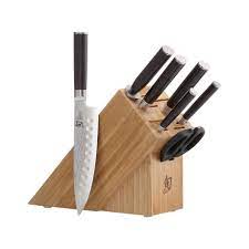 shun clic 8 piece knife set