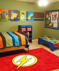 the flash super hero rug custom