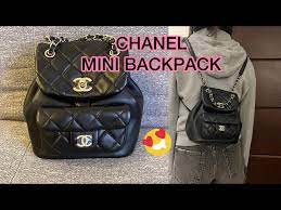 2022 chanel mini backpack unboxing