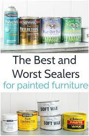 sealers for painted furniture