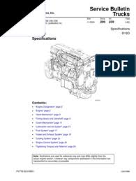You'll be able to spot deteriorating engine conditions easily. Volvo D12d Especificacion Piston Cylinder Engine
