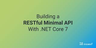 restful minimal api with net core 7