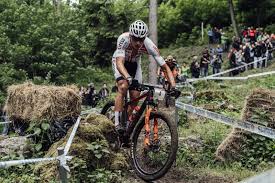 Mathieu van der poel has been a beast this year in mountain bike! Van Der Poel Held Up By Tractor At Mountain Bike Stage Race Canadian Cycling Magazine