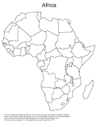 The continent of africa coloring page coloring home. Jungle Maps Map Of Africa Editable