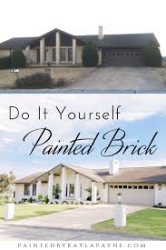 Painted Brick House Before And After