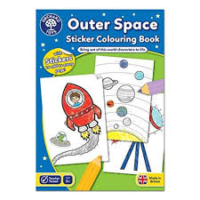 Character coloring ebook created date: Outer Space Sticker Coloring Book Mildred Dildred