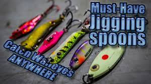 Jigging Spoons For Hardwater Walleyes