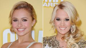 carrie underwood wear dark eye makeup