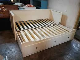 Ikea Hemnes Single Bed Frame With Pull