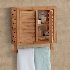 Haven No Tools Bamboo Wall Cabinet