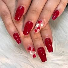 This valentine's day impress your partner with some cute festival nail art. 30 Absolutely Stunning Valentine Nails Ideas Beautymone