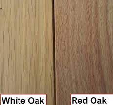 red oak vs white oak hardwood flooring
