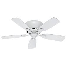 Home depot offers the littleton 42 white ceiling fan w/ light kit for $19.47. Shop For Hunter 42 Low Profile Ceiling Fan With Pull Chains Get Free Delivery On Everything At Overstock Your Online Ceiling Fans Accessories Store Get 5 In Rewards With Club O 8911957