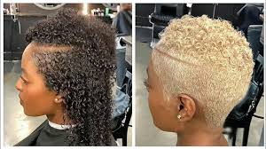 Platinum blond hair is one of the most striking and glamorous hair colors, greatly loved by celebs. Short Platinum Blonde White Hairstyles For Women Afro Haircut Youtube
