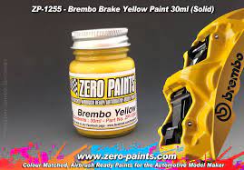 Brake Caliper Yellow Paint 30ml Zp