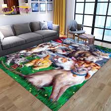 cute cat family carpets owl carpets for