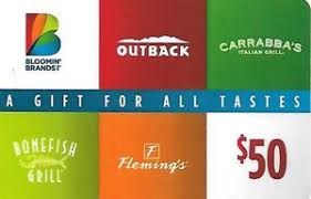 gift card bloomin brands 4
