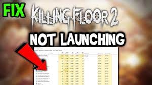 killing floor 2 fix not launching