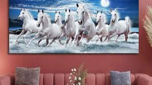running horses painting