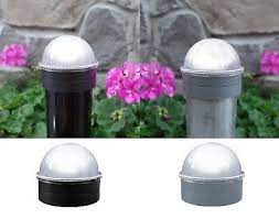 6 pack chain link fence solar post cap
