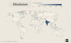 mapped the world s major religions by