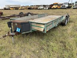 18ft utility trailer no le bill of