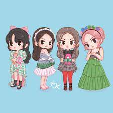 180 Chibi Blackpink ideas | صورة, ملافسينت, رسم