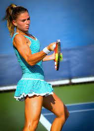 On the court, bikini, in fashionable outfits. Sweat And Fitness Camila Giorgi Tennis Fashion Tennis Clothes