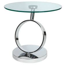 Taxi Scandinavian Glass Lamp Table