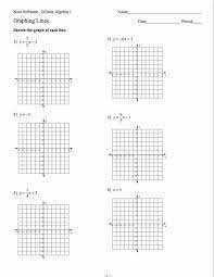 50 Graphing Linear Equations Practice