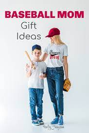 baseball mom gift ideas shirts bags