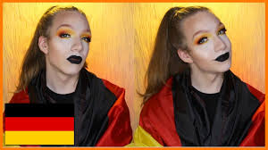 germany inspired drag makeup tutorial