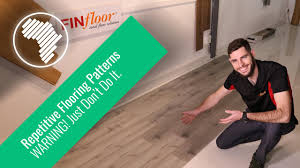 floor patterns to avoid laminate