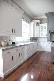 Choose from many styles & finishes. Grey Kitchen Cabinets White Countertops Design Ideas