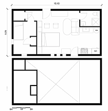 Tiny House First Floor Plan