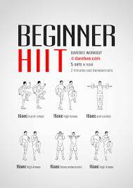 beginner hiit workout