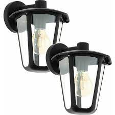 Glass Lantern 60w E27 Porch Lamp Down