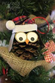 Pinecone Christmas Ornaments To Make